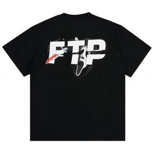 FTP Scream Tee – Ghostface Logo – Black – Size XL – In Hand
